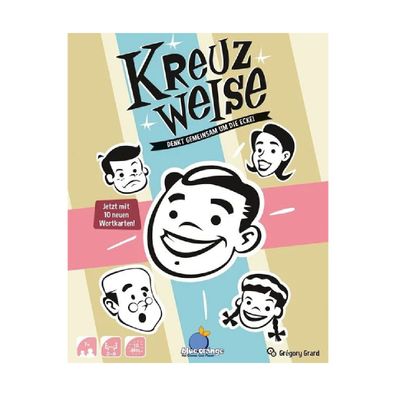 Asmodee BLOD0105 - Familienspiel - Kreuzweise Brettspiel Teams für 2 - 6 Spieler