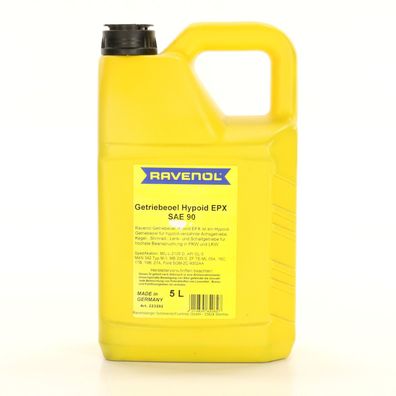 Ravenol Hypoid Getriebeöl Öl EPX SAE 90W API GL5 4L 4 Liter 1223202-004-01-999