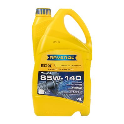 Ravenol EPX 85W-140 Getriebeöl Schaltgetriebe API GL-5 MIL-L-2105D 4L 4 Liter