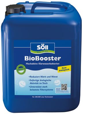 Söll Bakterien Filterstarter 10 Liter BioBooster für Teiche