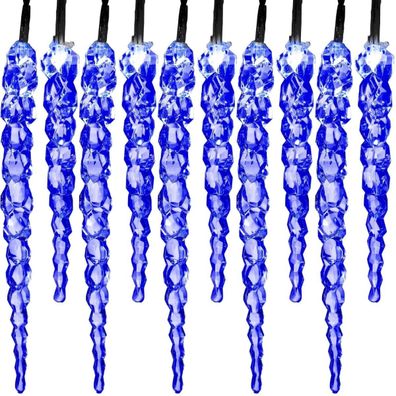 Voltronic® 40 LEDs Lichterkette Eiszapfen, innen und außen, IP44, Modell- und Farb