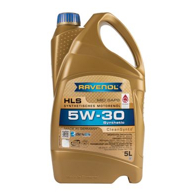 Ravenol HLS Motoröl Öl SAE 5W30 5L 5 Liter ACEA C3 MB-229.51 VW 502.00/505.00