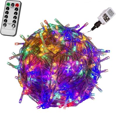 Voltronic® LED Lichterkette, innen und außen, IP44, Modell- und Farbwahl, 200 LEDs