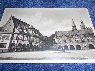 4706 Ansichtskarte- Goslar Marktplatz