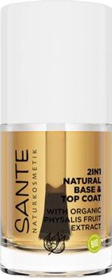 Sante 6x 2in1 Natural Base & Top Coat 10ml