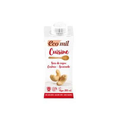 EcoMil 3x Ecomil Cashew Cuisine zuckerfrei (Kulinarische Zubereitung auf Cashewba