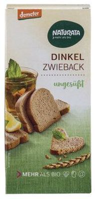 Naturata 6x Dinkel-Zwieback, ungesüßt 150g