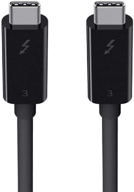 Belkin Thunderbolt 3 Kabel bis 40 Gbit/s Aktiv 2 m bis zu 60W schwarz