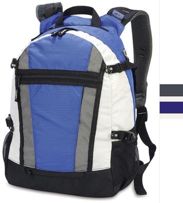 Shugon Sports Rucksack großes Fach Netztaschen gepolstert Indiana 1295 NEU