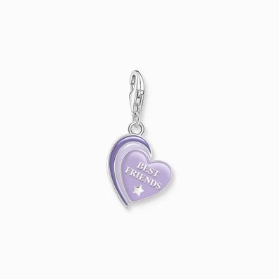 Thomas Sabo - 2046-664-13 - Charm - Damen - 925er Silber geschwärzt - Best Friends