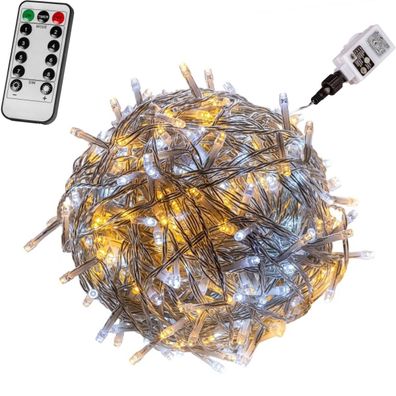 Voltronic® LED Lichterkette, innen und außen, IP44, Modell- und Farbwahl, 50 LEDs