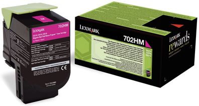 Lexmark 70C2HM0 Original Lexmark Toner-Kit magenta return program (0070C2HM0,070C2