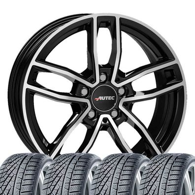4 Winterräder Mercador 6,5x17 SWP 205/55 R17 91H für Mercedes-Benz C-Klasse Hank