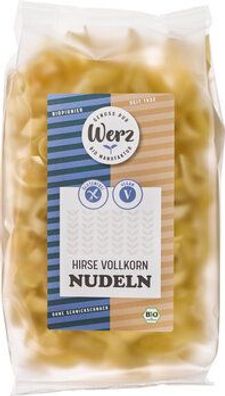 Naturkornmühle Werz Hirse Vollkorn Nudeln, glutenfrei 200g