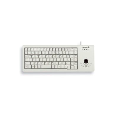 CHERRY G84-5400LUMDE- XS Trackball Keyboard - hellgrau