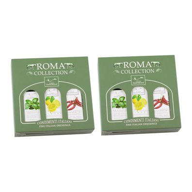 Food-United kleine Olivenöl-Fläschen Roma-Collection TERRE Francescane 6x 100ml