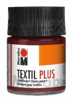 Marabu 1715 05 046 Textil plus Mittelbraun 50 ml(P)