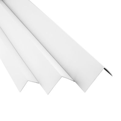 PVC Winkel-Profil Kunststoff Kantenschutz Zierleiste Profil weiss 270cm