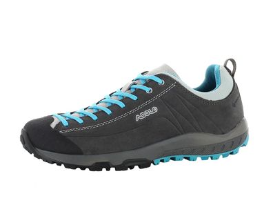 Asolo Space GV ML graphite/cyan blue Wanderhalbschuhe