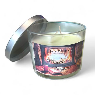 Duftkerze im Glas, Moody Fireplace 240g