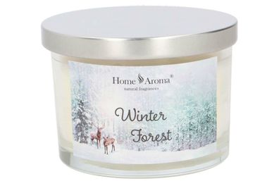 Duftkerze im Glas, Winter Forest 240g