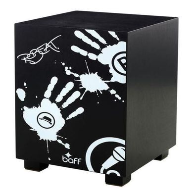 Baff beatBOX Robeat Cajon Musikmöbel Hocker BK