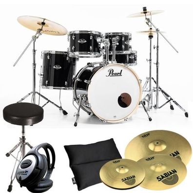 Pearl Export EXX725Z-C31 mit Becken-Sitz und Kopfhörer