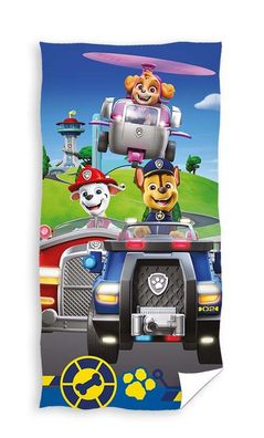 PAW Patrol Badetuch Handtuch Strandtuch Duschtuch PAW224073 70 x 140 cm