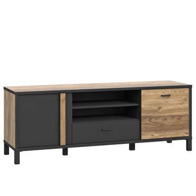 Lowboard Hailey 15 Alpine Picea 155x57x42 cm Wohnzimmer TV-Schrank