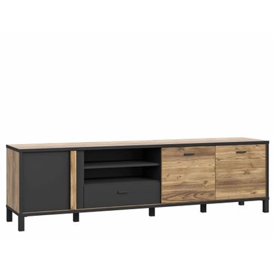 Lowboard Hailey 14 Alpine Picea 200x57x42 cm Wohnzimmer TV-Schrank