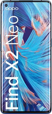 Oppo Find X2 Neo 5G 256GB Dual-SIM Starry Blue - Neuwertiger Zustand DE Händler