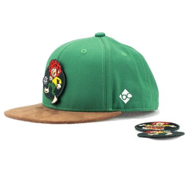 Bavarian CAPS Kids Snapback Cap Pumuckl Transformer dunkelgrün