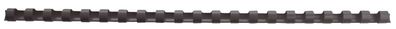 GBC 4028177 Spiralbinderücken Plastik - A4, 12 mm/95 Blatt, schwarz, 100 Stück