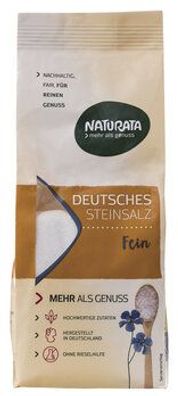 Naturata Deutsches Steinsalz, fein 500g