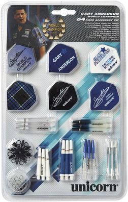 Unicorn Gary Anderson Tune-Up Kit | Schäfte Dartpfeile Flights Flightholder O-Rin