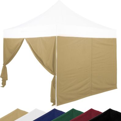 Instent® Pro Seitenwand/Seitenteil für Pavillon 3x3m mit XXL Panorama Fenster