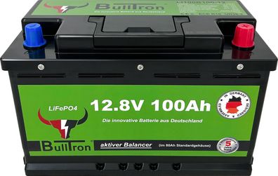 BullTron 100Ah inkl. Smart BMS mit 100A Dauerstrom & BT App