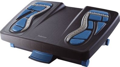 Fellowes® 8068001 Fußstütze Energizer - Reflexzonen-Massageoberfläche, schwarz-blau