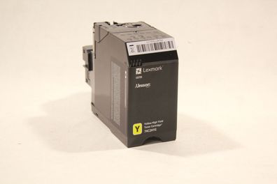 Lexmark 74C2HYE Toner Yellow -Bulk