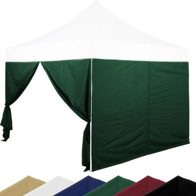 Instent® Pro Seitenwand/Seitenteil für Pavillon 3x3m mit XXL Panorama Fenster