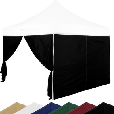 Instent® Pro Seitenwand/Seitenteil für Pavillon 3x3m mit XXL Panorama Fenster