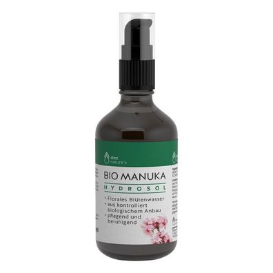 BIO Manuka Hydrosol Florales Blütenwasser 50ml Spray G&L MHD 10/2024 doc