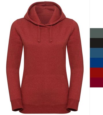 Russell Europe Ladies` Authentic Melange Hooded Sweat R-261F-0