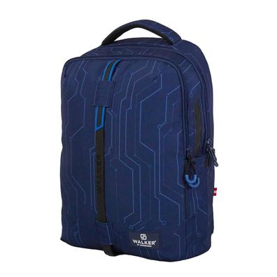 walker® 42125-357 Schulrucksack Elite - cyber blue