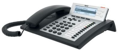 TIPTEL 1083300 Telefon Standard IP 3110 mit Headset-Anschluss schwarz