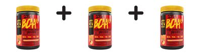 3 x Mutant Mutant BCAA 9.7 (348g) Fuzzy Peach