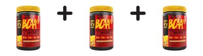 3 x Mutant Mutant BCAA 9.7 (348g) Pineapple Passion