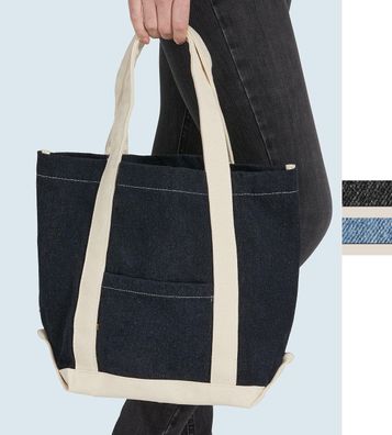 Bags by JASSZ Canvas Denim Shopper CA-3828 DS