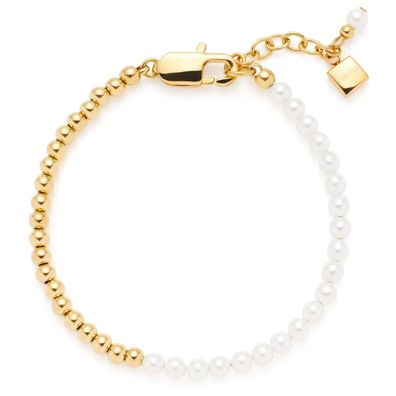 Leonardo Schmuck Damenarmband Lucinda Goldfarben/Perle 024330