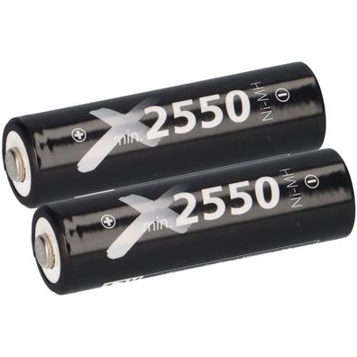 2x XCell Mignon Akku AA LSD Plus Ni-MH 1,2V 2550 mAh low self-discharge